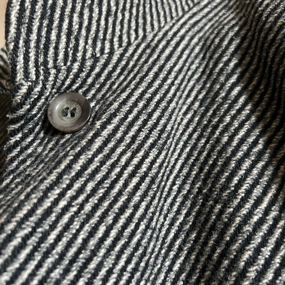 Made in Bulgaria - designer wool coat - size 14 - Picture 7 of 8